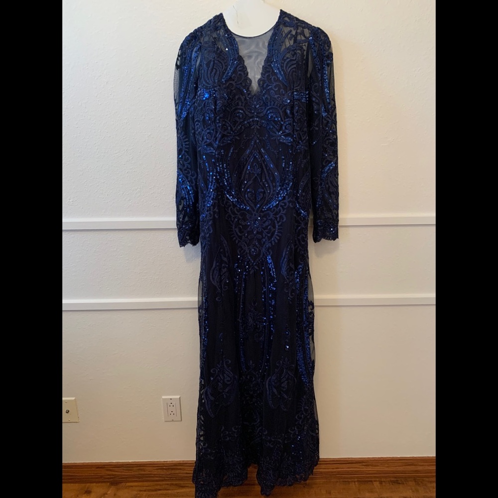 Jade Couture mother-of-the-bride dress